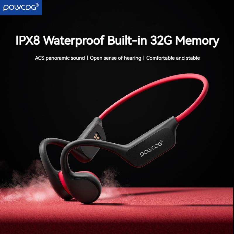 Wired Earphone Lightning - POLVCDG Cuffie a conduzione ossea X7